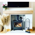 " Limited Offer " Ecosy+ Panoramic Multi-Fuel 5kw Stove - Defra Approved, Ecodesign
